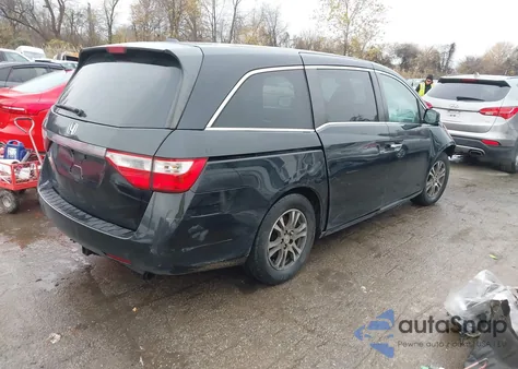 2013 Honda Odyssey Ex-L z USA, uszkodzony, nr VIN 5FNRL5H69DB063724